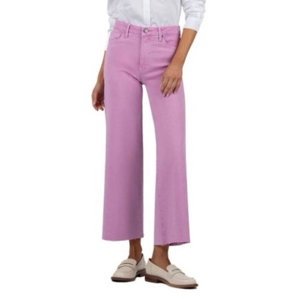 NWT Womens Women's Kut From The Kloth Meg High Rise Wide Leg Jeans Size 12